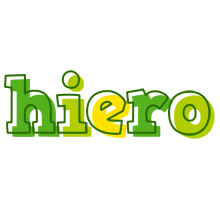 Hiero juice logo