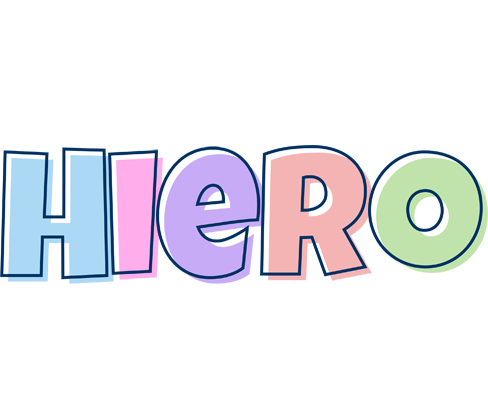 Hiero pastel logo