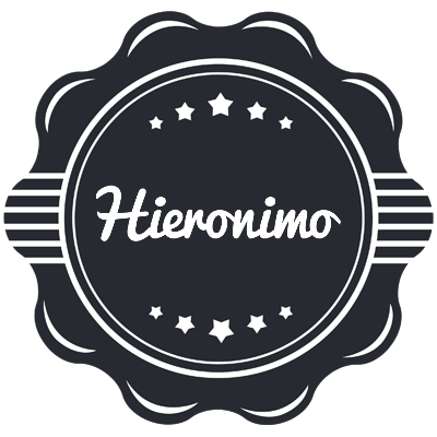 Hieronimo badge logo