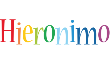Hieronimo birthday logo