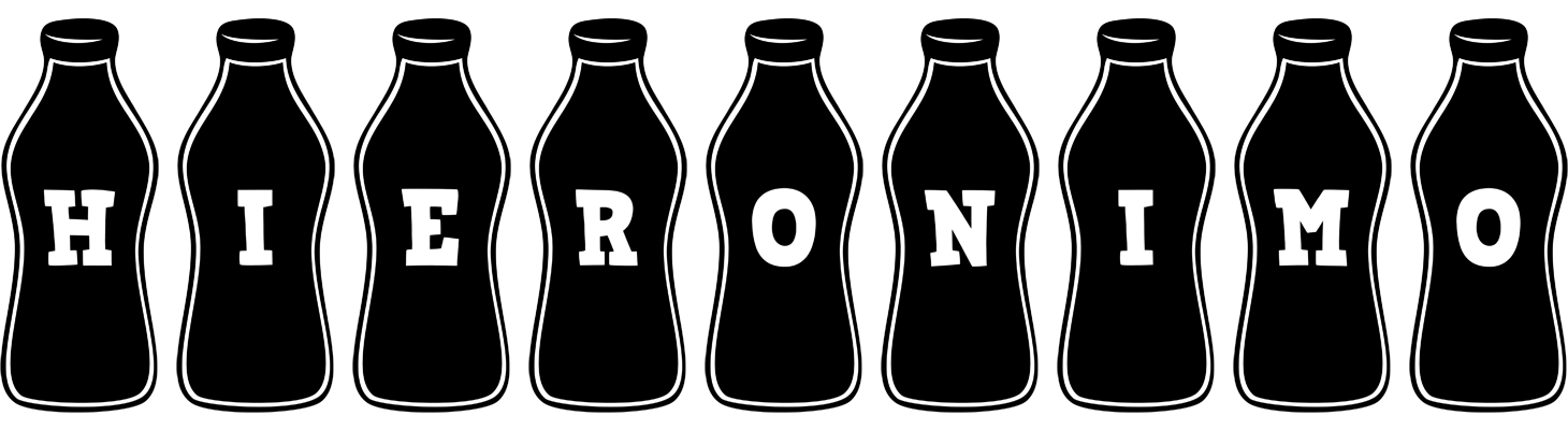 Hieronimo bottle logo
