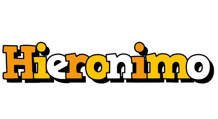 Hieronimo cartoon logo