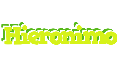 Hieronimo citrus logo