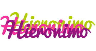 Hieronimo flowers logo