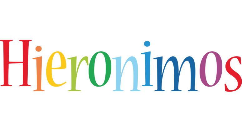 Hieronimos birthday logo
