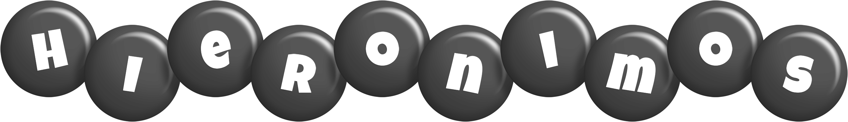 Hieronimos candy-black logo