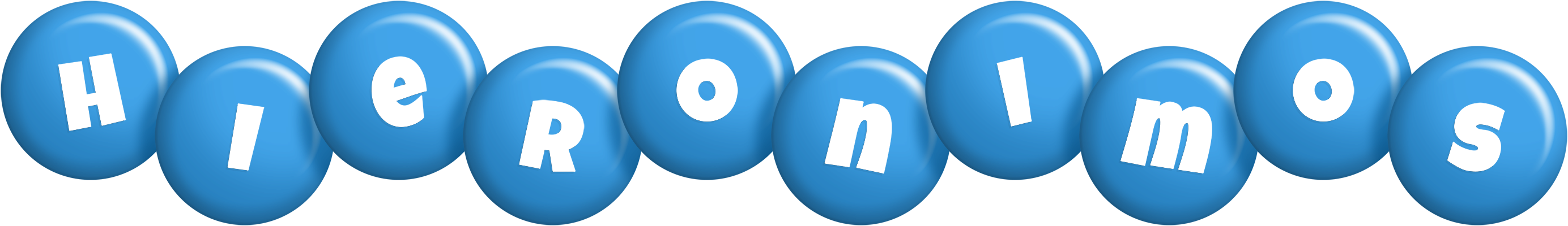 Hieronimos candy-blue logo