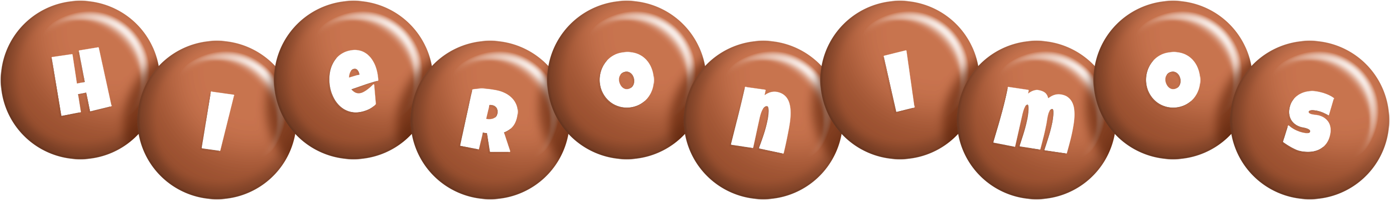 Hieronimos candy-brown logo