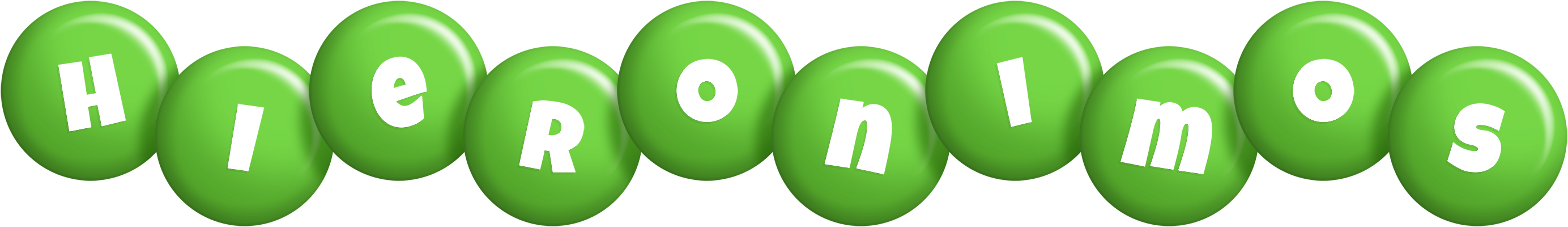 Hieronimos candy-green logo