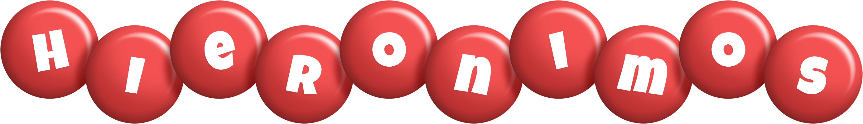 Hieronimos candy-red logo