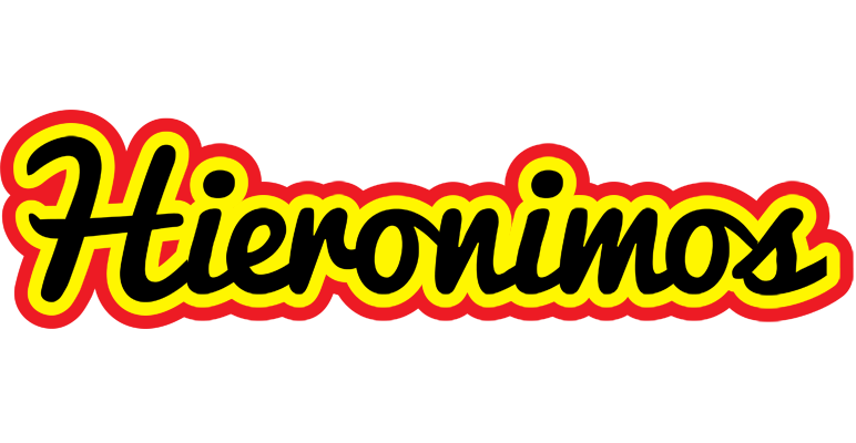 Hieronimos flaming logo