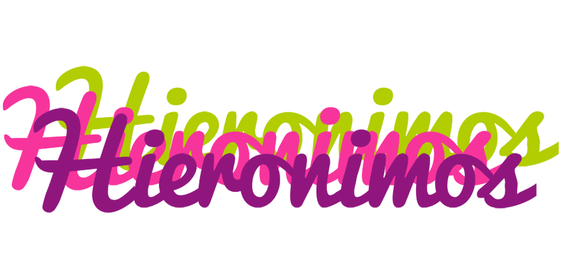 Hieronimos flowers logo