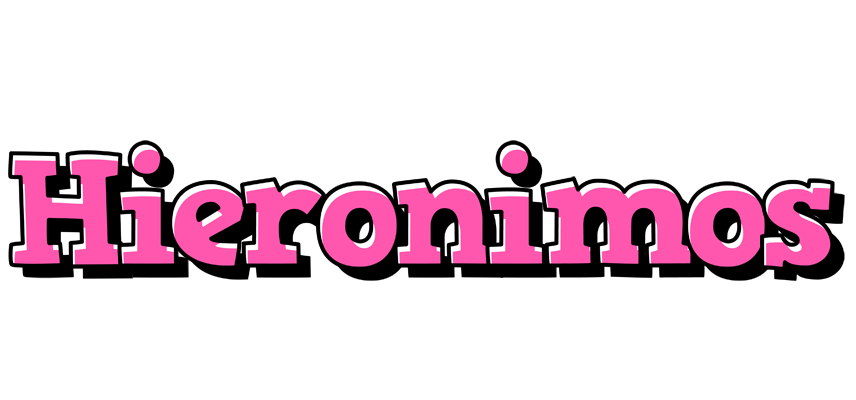 Hieronimos girlish logo