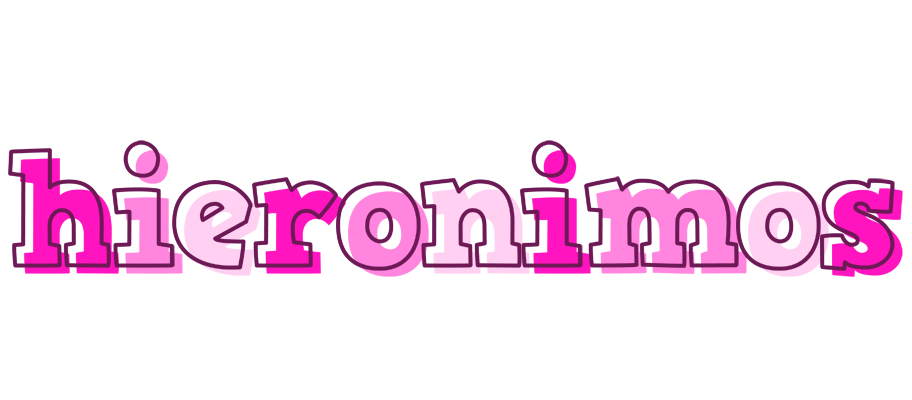 Hieronimos hello logo