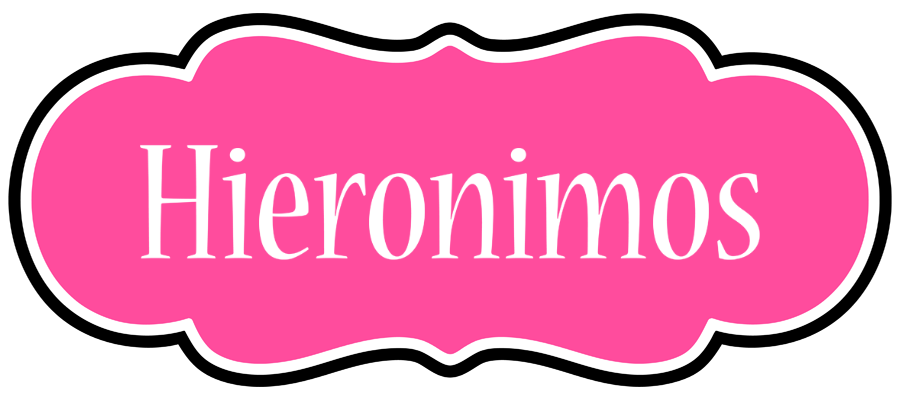 Hieronimos invitation logo
