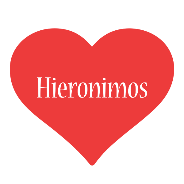 Hieronimos love logo
