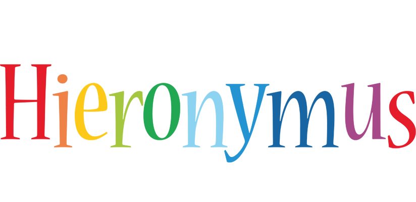Hieronymus birthday logo