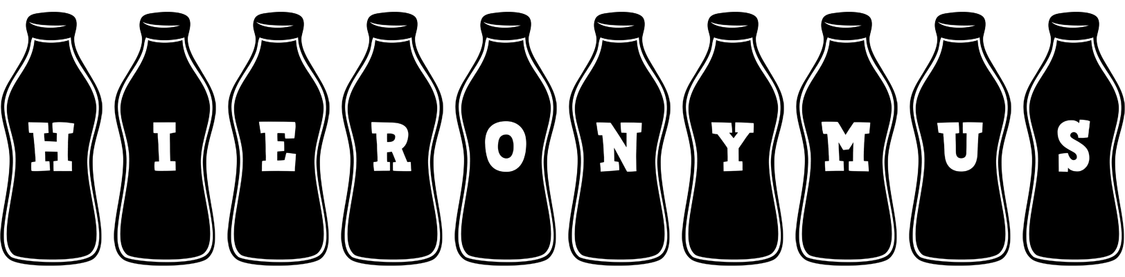 Hieronymus bottle logo