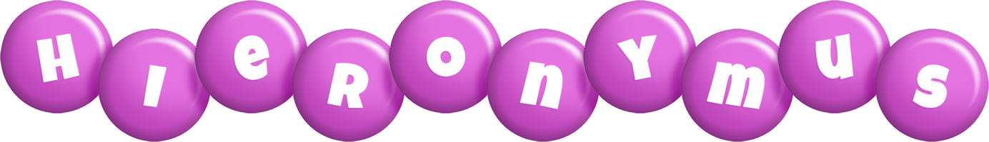 Hieronymus candy-purple logo