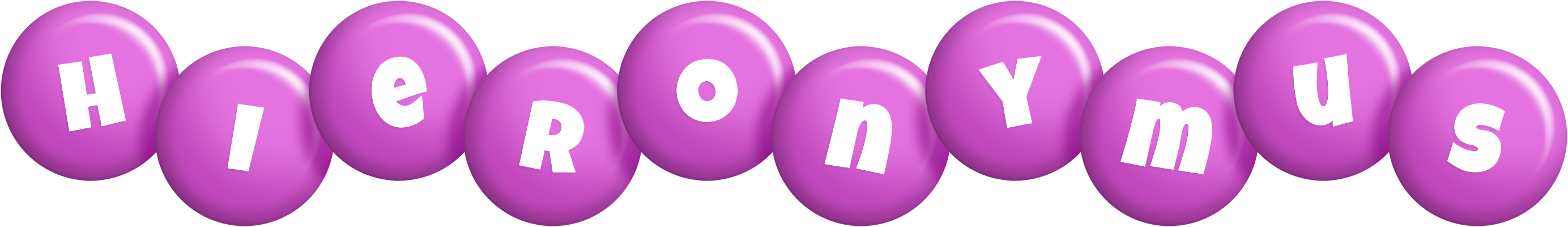 Hieronymus candy-purple logo