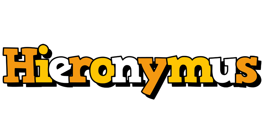 Hieronymus cartoon logo