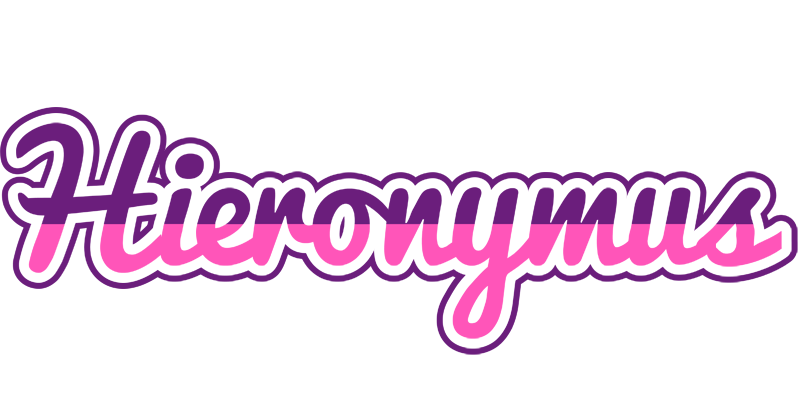 Hieronymus cheerful logo