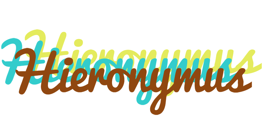 Hieronymus cupcake logo