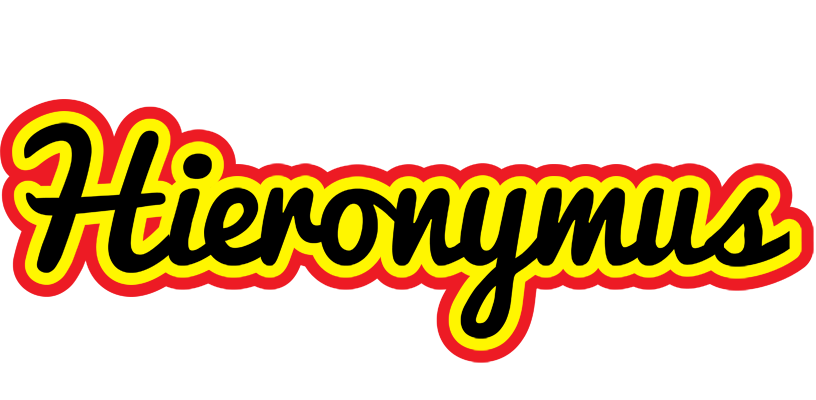 Hieronymus flaming logo