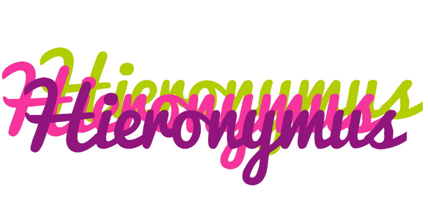 Hieronymus flowers logo