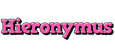 Hieronymus girlish logo