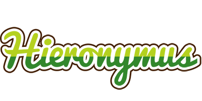 Hieronymus golfing logo