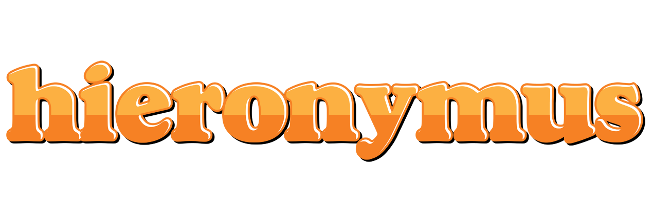 Hieronymus orange logo