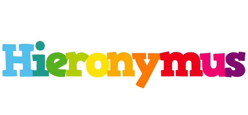 Hieronymus rainbows logo