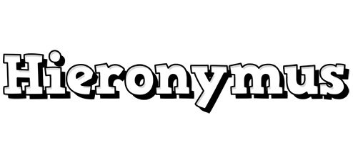 Hieronymus snowing logo