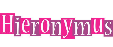 Hieronymus whine logo