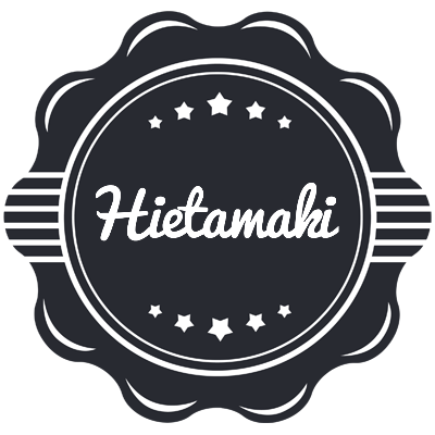 Hietamaki badge logo