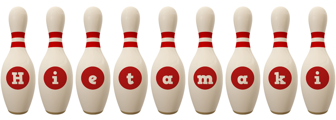 Hietamaki bowling-pin logo