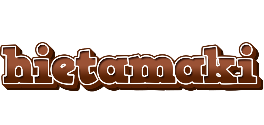 Hietamaki brownie logo