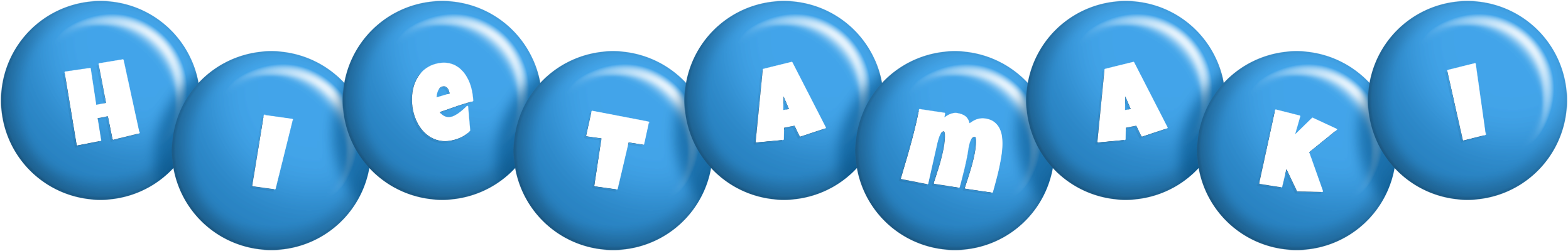 Hietamaki candy-blue logo