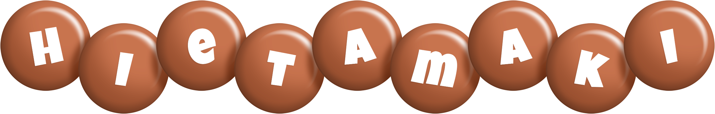 Hietamaki candy-brown logo