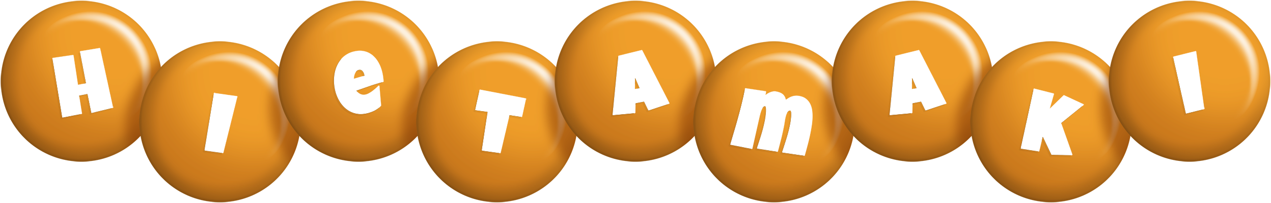Hietamaki candy-orange logo