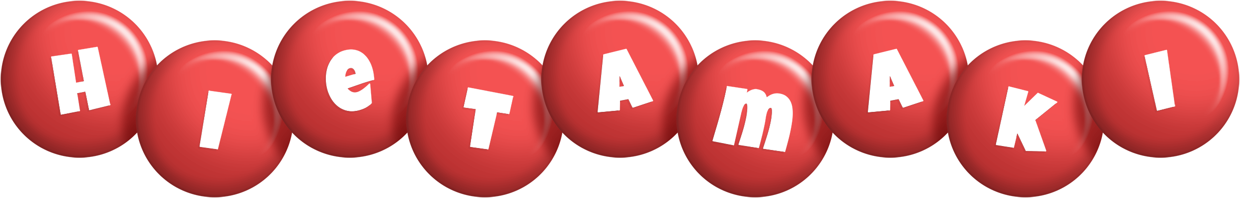 Hietamaki candy-red logo