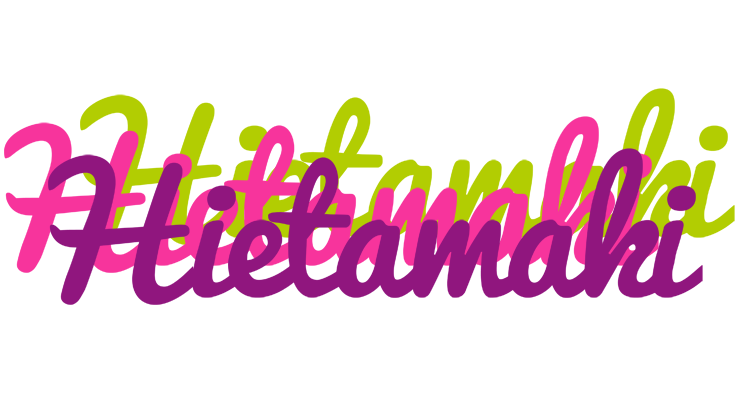 Hietamaki flowers logo