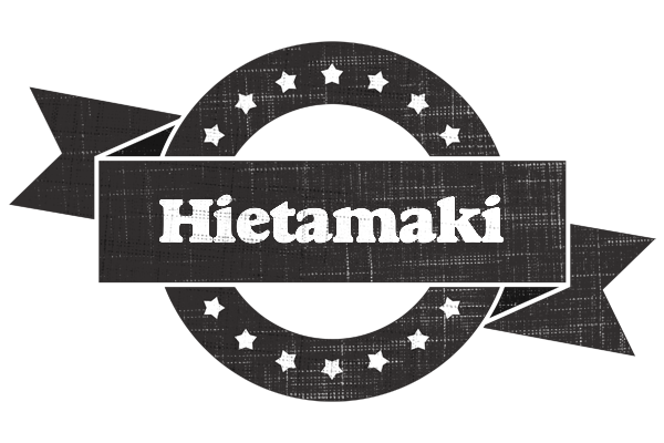 Hietamaki grunge logo