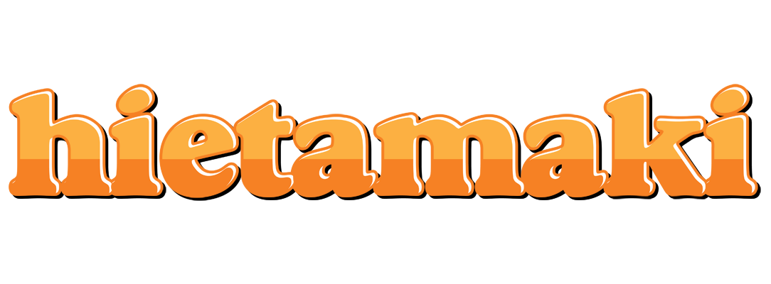 Hietamaki orange logo