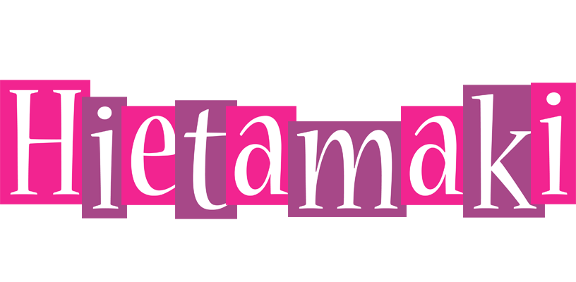 Hietamaki whine logo