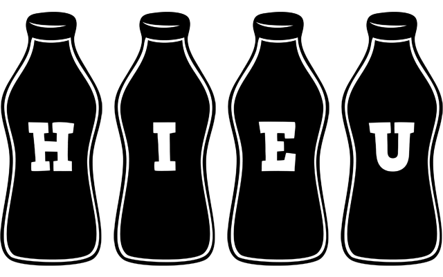 Hieu bottle logo