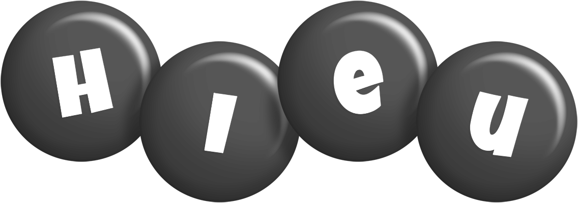 Hieu candy-black logo