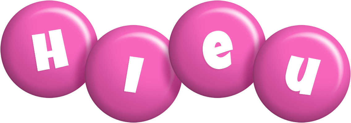 Hieu candy-pink logo
