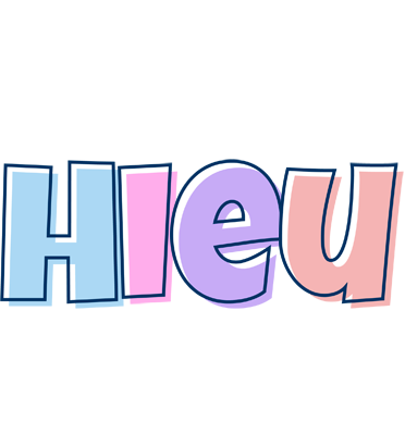 Hieu pastel logo